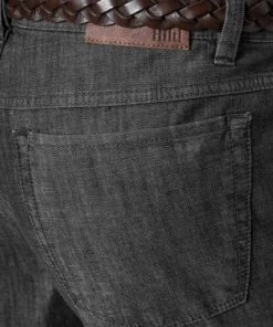 HILTL Jeans Kid 757/66200/08 Baumwoll-Stretch 7,5 oz, Anthrazit -Jeansniedrigerpreis 177790 norm4