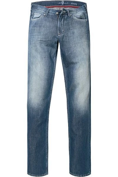 7 for all mankind Jeans Slimmy SMSK260MY Baumwolle-Leinen, Jeansblau 1 7 for all mankind Jeans Slimmy SMSK260MY Baumwolle-Leinen, Jeansblau