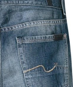 7 for all mankind Jeans Slimmy SMSK260MY Baumwolle-Leinen, Jeansblau 5 7 for all mankind Jeans Slimmy SMSK260MY Baumwolle-Leinen, Jeansblau -Jeansniedrigerpreis 210982 norm3