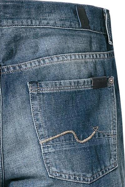 7 for all mankind Jeans Slimmy SMSK260MY Baumwolle-Leinen, Jeansblau 3 7 for all mankind Jeans Slimmy SMSK260MY Baumwolle-Leinen, Jeansblau – Bild 3