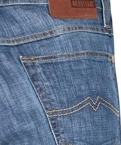 MUSTANG Jeans Tramper 111/5387/535 Slim Fit, Baumwoll-Stretch, Jeansblau, Denim 5 MUSTANG Jeans Tramper 111/5387/535 Slim Fit, Baumwoll-Stretch, Jeansblau, Denim -Jeansniedrigerpreis 211580 norm3
