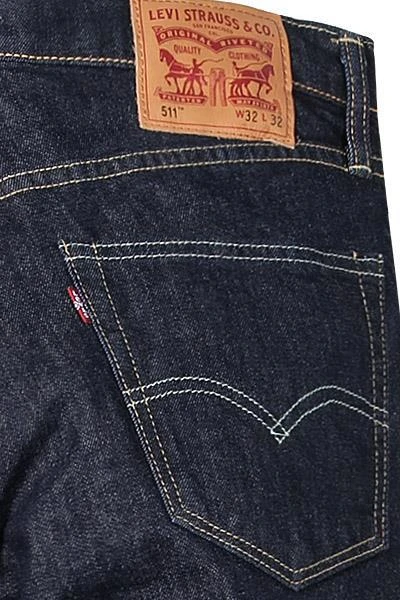 Levi's® 511 Slim Fit Rock Cod Blue 04511/1786 Jeans 511, Baumwoll-Stretch, Dunkelblau 3 Levi's® 511 Slim Fit Rock Cod Blue 04511/1786 Jeans 511, Baumwoll-Stretch, Dunkelblau – Bild 3