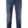 Pepe Jeans Kingston Zip denim PM200143Z45/000 Regular Fit, Baumwoll-Stretch, Dunkelblau