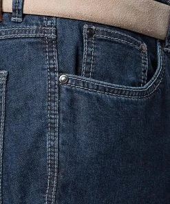 HILTL Jeans Seth 73725/41380/40 Tailored Fit, Baumwoll-Stretch, Denim, Blau -Jeansniedrigerpreis 258957 norm4