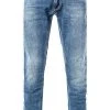 GAS Jeans 351287 030879/WK22 Slim Fit, Baumwoll-Stretch 12oz, Hellblau, Bluedenim