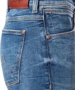 Wrangler Jeans Larston Slim T. green W18S99029 Slim Fit, Baumwoll-Stretch, Blau -Jeansniedrigerpreis 282199 norm3