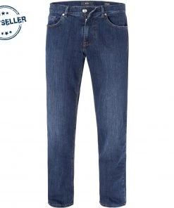 Brax Jeans 80-3000/COOPER DENIM 079 644 20/26 Jeans Cooper, Regular Fit, Baumwoll-Stretch, Blau