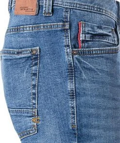 camel active Jeans Houston 488445/9Z54/41 Straight Fit, Baumwoll-Stretch, Denim -Jeansniedrigerpreis 293833 norm3