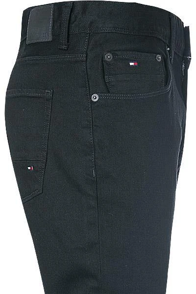 Tommy Hilfiger Jeans Denton Stretch MW0MW01760/919 Straight Fit, Baumwoll-Stretch, Schwarz 3 Tommy Hilfiger Jeans Denton Stretch MW0MW01760/919 Straight Fit, Baumwoll-Stretch, Schwarz – Bild 3