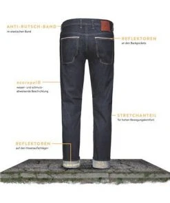 Alberto Bike Slim Fit Speed 67582565/899 Jeans Bike, Baumwolle T400® 12oz, Nachtblau, Navy -Jeansniedrigerpreis 295980 norm7