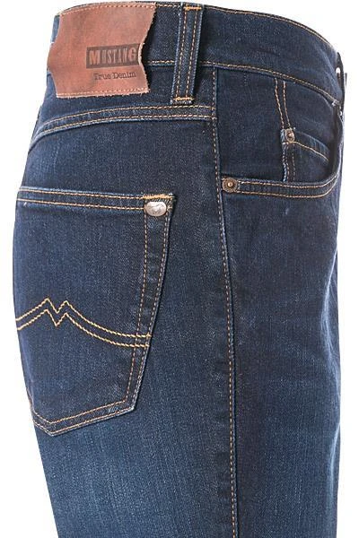 MUSTANG Jeans Tramper 112/5755/098 Slim Fit, Baumwoll-Stretch, Denim, Dunkelblau 3 MUSTANG Jeans Tramper 112/5755/098 Slim Fit, Baumwoll-Stretch, Denim, Dunkelblau – Bild 3
