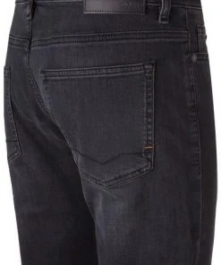 BOSS Jeans Delaware BC-P 50389662/008 Slim Fit, Baumwoll-Stretch, Schwarz -Jeansniedrigerpreis 299087 norm3
