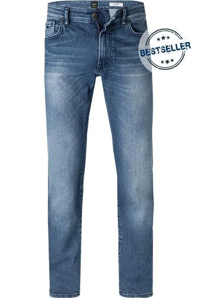 BOSS Jeans Maine BC-C 50389628/436 Regular Fit, Baumwoll-Stretch, Blau, Mittelblau 2 BOSS Jeans Maine BC-C 50389628/436 Regular Fit, Baumwoll-Stretch, Blau, Mittelblau – Bild 2