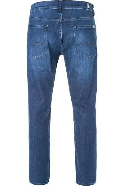 7 for all mankind Jeans Slimmy blau JSMSR750PC Baumwolle, Indigo 2 7 for all mankind Jeans Slimmy blau JSMSR750PC Baumwolle, Indigo – Bild 2