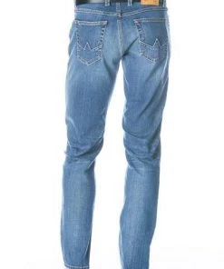 Alberto Regular Slim Fit Slipe 68371567/865 Jeans Slipe, Baumwoll-Stretch 12,4oz, Blau, Indigoblau -Jeansniedrigerpreis 300778 norm3