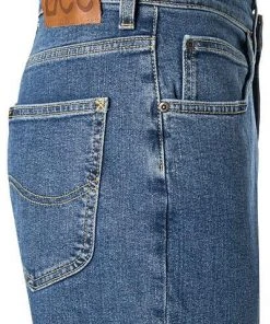 Lee Brooklyn Sraight Mid Stonewash L45271KX Jeans Brooklyn, Regular Fit, Baumwoll-Stretch, Blau 6 Lee Brooklyn Sraight Mid Stonewash L45271KX Jeans Brooklyn, Regular Fit, Baumwoll-Stretch, Blau -Jeansniedrigerpreis 302117 norm3