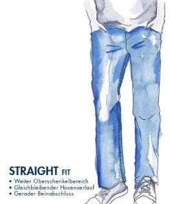 Lee Brooklyn Sraight Mid Stonewash L45271KX Jeans Brooklyn, Regular Fit, Baumwoll-Stretch, Blau 7 Lee Brooklyn Sraight Mid Stonewash L45271KX Jeans Brooklyn, Regular Fit, Baumwoll-Stretch, Blau -Jeansniedrigerpreis 302117 norm4