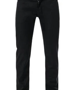 BOSS Jeans Delaware 50389654/002 Slim Fit, Baumwoll-Stretch, Schwarz