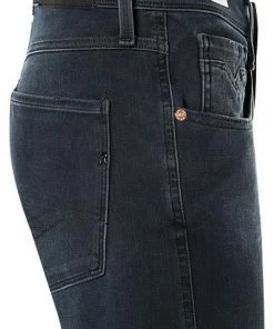Replay Anbass Jeans M914.000.661 S03/007 Jeans Anbass, Slim Fit, Baumwoll-Stretch 12oz, Nachtblau 8 Replay Anbass Jeans M914.000.661 S03/007 Jeans Anbass, Slim Fit, Baumwoll-Stretch 12oz, Nachtblau -Jeansniedrigerpreis 307338 norm3