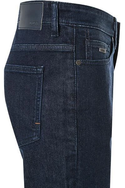 BOSS Jeans Delaware 50389671/415 Slim Fit, Baumwoll-Stretch, Nachtblau, Navy 3 BOSS Jeans Delaware 50389671/415 Slim Fit, Baumwoll-Stretch, Nachtblau, Navy – Bild 3