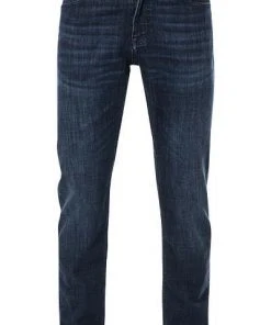 BOSS Jeans Delaware 50389665/417 Slim Fit, Baumwoll-Stretch, Dunkelblau, Navy