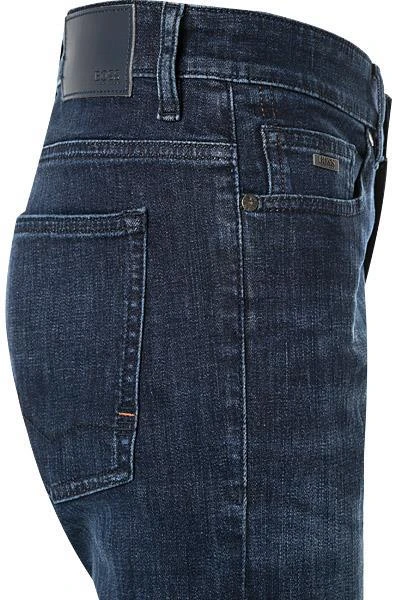BOSS Jeans Delaware 50389665/417 Slim Fit, Baumwoll-Stretch, Dunkelblau, Navy 3 BOSS Jeans Delaware 50389665/417 Slim Fit, Baumwoll-Stretch, Dunkelblau, Navy – Bild 3