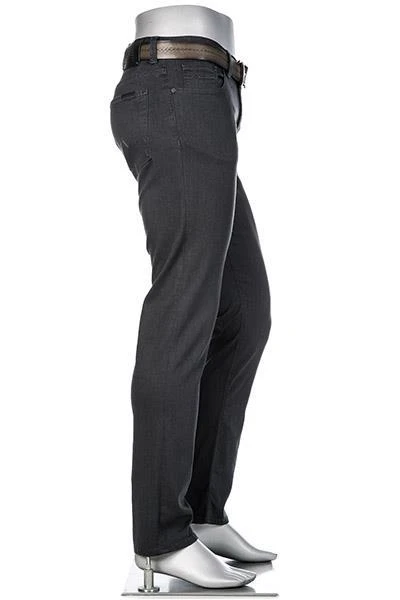 Alberto Regular Fit Pipe 48071684/995 Jeans Pipe, Regular Slim Fit, Baumwoll-Stretch 10 oz, Dunkelgrau, Anthrazit 2 Alberto Regular Fit Pipe 48071684/995 Jeans Pipe, Regular Slim Fit, Baumwoll-Stretch 10 oz, Dunkelgrau, Anthrazit – Bild 2