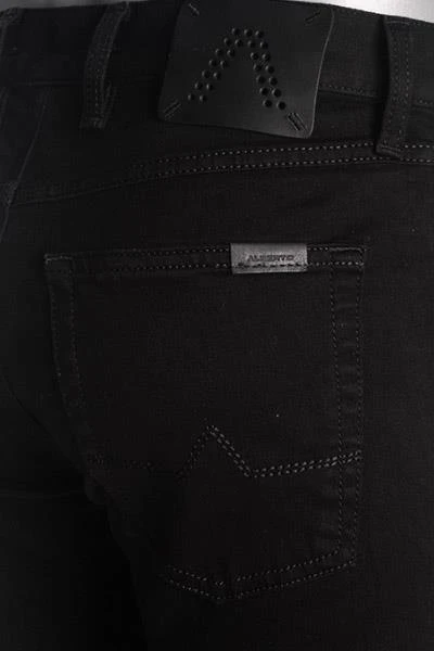 Alberto Regular Fit Pipe 48191572/997 Jeans Pipe, Regular Slim Fit, Baumwolle T400® 10oz, Schwarz 6 Alberto Regular Fit Pipe 48191572/997 Jeans Pipe, Regular Slim Fit, Baumwolle T400® 10oz, Schwarz – Bild 6
