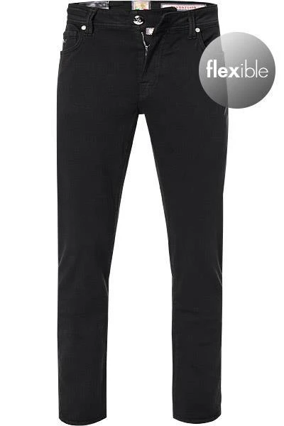 tramarossa 21UB52407/LEONARDO SLIM/D317/1MOON Jeans Leonardo, Slim Fit, Baumwoll-Stretch 1 Mese, Schwarz 1 tramarossa 21UB52407/LEONARDO SLIM/D317/1MOON Jeans Leonardo, Slim Fit, Baumwoll-Stretch 1 Mese, Schwarz