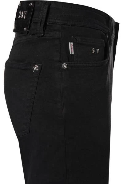 tramarossa 21UB52407/LEONARDO SLIM/D317/1MOON Jeans Leonardo, Slim Fit, Baumwoll-Stretch 1 Mese, Schwarz 3 tramarossa 21UB52407/LEONARDO SLIM/D317/1MOON Jeans Leonardo, Slim Fit, Baumwoll-Stretch 1 Mese, Schwarz – Bild 3