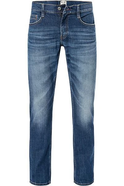 MUSTANG Jeans Oregon Tapered 3116-5111/583 Slim Fit, Baumwolle, Blau 1 MUSTANG Jeans Oregon Tapered 3116-5111/583 Slim Fit, Baumwolle, Blau