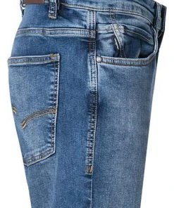 Strellson Jeans Robin 30014663/435 Slim Fit, Baumwoll-Stretch, Mittelblau, Blau -Jeansniedrigerpreis 315577 norm3