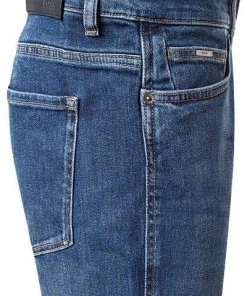 BOSS Jeans Delaware 50401701/417 Slim Fit, Baumwoll-Stretch, Mittelblau, Marine 6 BOSS Jeans Delaware 50401701/417 Slim Fit, Baumwoll-Stretch, Mittelblau, Marine -Jeansniedrigerpreis 316222 norm3