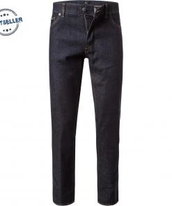BOSS Jeans Maine 50400072/410 Regular Fit, Baumwoll-Stretch, Dunkelblau, Marine
