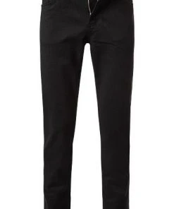 BOSS Jeans Delaware 50400078/001 Slim Fit, Baumwoll-Stretch, Schwarz