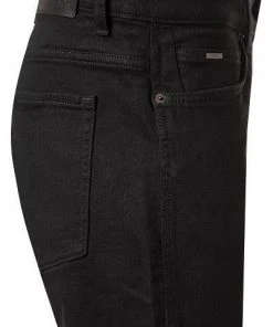 BOSS Jeans Delaware 50400078/001 Slim Fit, Baumwoll-Stretch, Schwarz -Jeansniedrigerpreis 316249 norm3