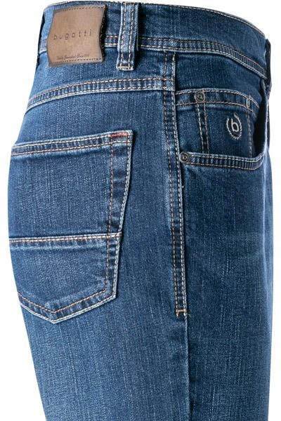 bugatti Jeans 3280D/16640/343 Regular Fit, Baumwoll-Stretch, Jeansblau 4 bugatti Jeans 3280D/16640/343 Regular Fit, Baumwoll-Stretch, Jeansblau – Bild 4