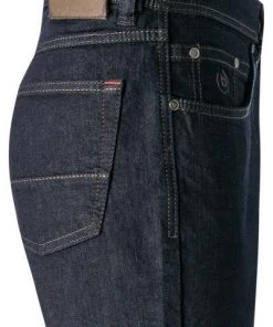 bugatti Jeans 3280D/16640/390 Regular Fit, Baumwoll-Stretch, Marineblau -Jeansniedrigerpreis 318230 norm3