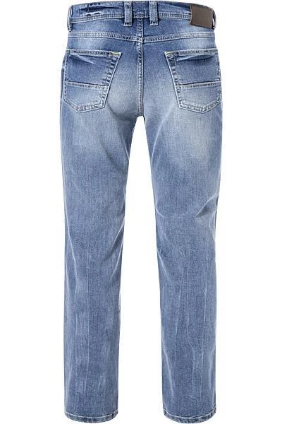 bugatti Jeans 3280D/16641/326 Regular Fit, Baumwoll-Stretch, Blau, Hellblau 3 bugatti Jeans 3280D/16641/326 Regular Fit, Baumwoll-Stretch, Blau, Hellblau – Bild 3