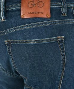 Alberto Bike Alberto Slim Fit Speed-Ds Coolmax 67582560/890 Jeans Bike, Baumwoll-Stretch Coolmax® 9oz, Mittelblau, Dunkelblau 13 Alberto Bike Alberto Slim Fit Speed-Ds Coolmax 67582560/890 Jeans Bike, Baumwoll-Stretch Coolmax® 9oz, Mittelblau, Dunkelblau -Jeansniedrigerpreis 320404 norm6