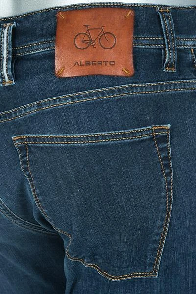 Alberto Bike Alberto Slim Fit Speed-Ds Coolmax 67582560/890 Jeans Bike, Baumwoll-Stretch Coolmax® 9oz, Mittelblau, Dunkelblau 6 Alberto Bike Alberto Slim Fit Speed-Ds Coolmax 67582560/890 Jeans Bike, Baumwoll-Stretch Coolmax® 9oz, Mittelblau, Dunkelblau – Bild 6