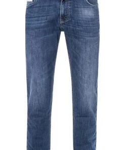 bugatti Jeans 3919D/12/344 Modern Fit, Baumwoll-Stretch, Mittelblau