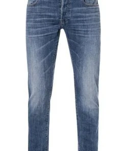 G-STAR Jeans 3 Slim 51001-8968/2965 Jeans 3301, Slim Fit, Baumwoll-Stretch Denim 10,2oz, Denim , Vintage medium aged
