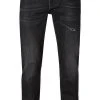 7 for all mankind Jeans Slimmy schwarz JSMXR730FR Baumwoll-Stretch