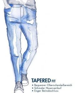 Wrangler Jeans Larstone blue fire W18SV777W Slim Tapered, Baumwoll-Stretch, Mittelblau -Jeansniedrigerpreis 327039 norm4