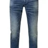 G-STAR Jeans 3 Slim 51001-A088/A888 3301, Slim Fit, Baumwoll-Stretch, Mittelblau, Blau