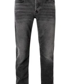 G-STAR Jeans 3 Slim 51001-B479/A800 Jeans 3301, Slim Fit, Baumwoll-Stretch, Anthrazit