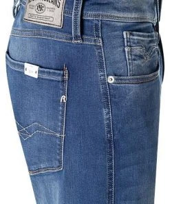 Replay Jeans Anbass M914.000.41A 504/009 Slim Fit, Baumwoll-Stretch, Mittelblau, Blau -Jeansniedrigerpreis 330455 norm3