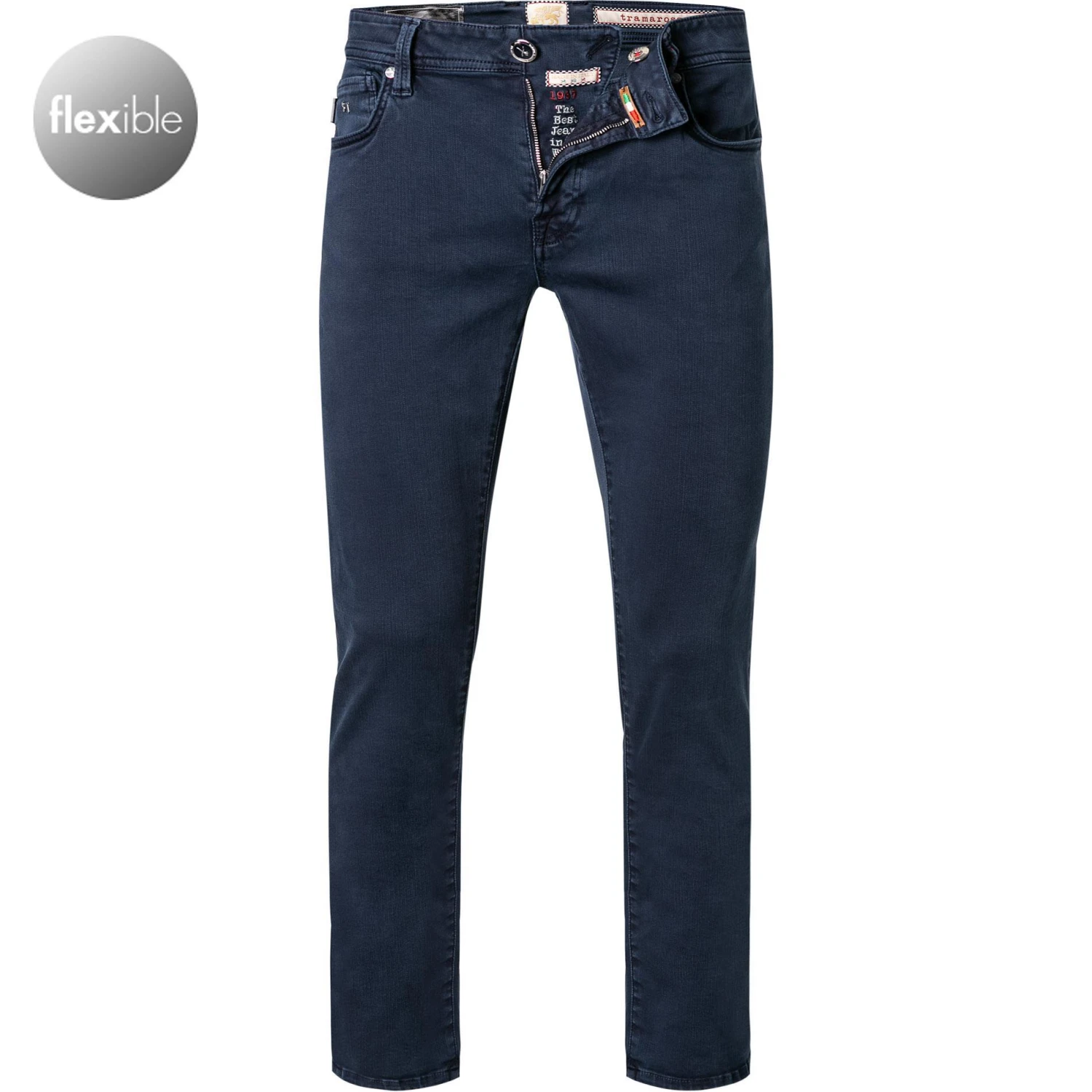 tramarossa 21UB52407/LEONARDO SLIM/G125/0550/M01 Jeans Leonardo, Slim Fit, Baumwoll-Stretch, Navy 1 tramarossa 21UB52407/LEONARDO SLIM/G125/0550/M01 Jeans Leonardo, Slim Fit, Baumwoll-Stretch, Navy