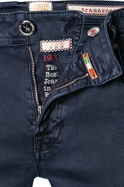 tramarossa 21UB52407/LEONARDO SLIM/G125/0550/M01 Jeans Leonardo, Slim Fit, Baumwoll-Stretch, Navy 4 tramarossa 21UB52407/LEONARDO SLIM/G125/0550/M01 Jeans Leonardo, Slim Fit, Baumwoll-Stretch, Navy – Bild 4